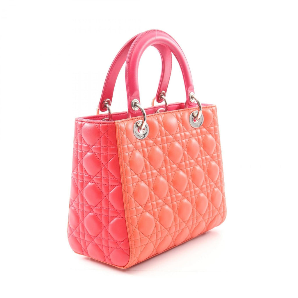 Dior LADY DIOR Leather Handbag