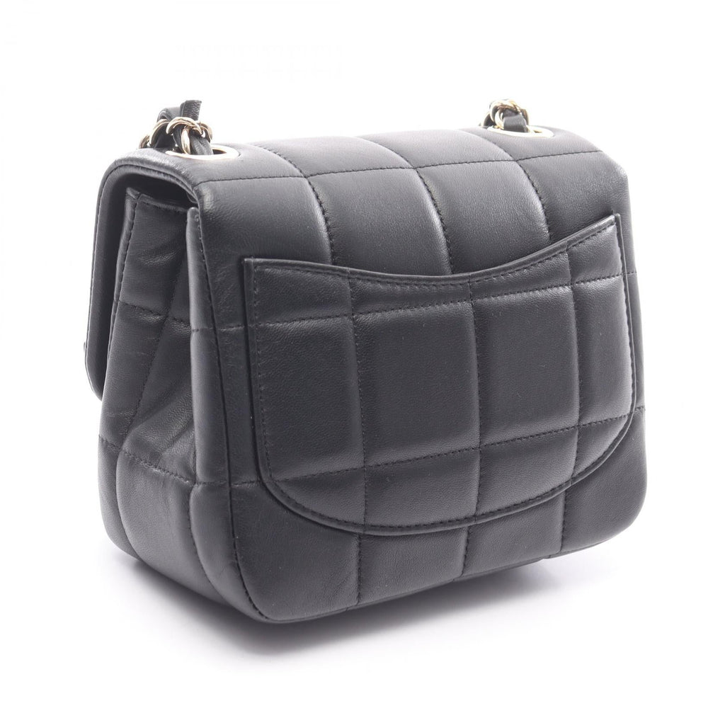 Chanel Choco Bar Lambskin Shoulder Bag