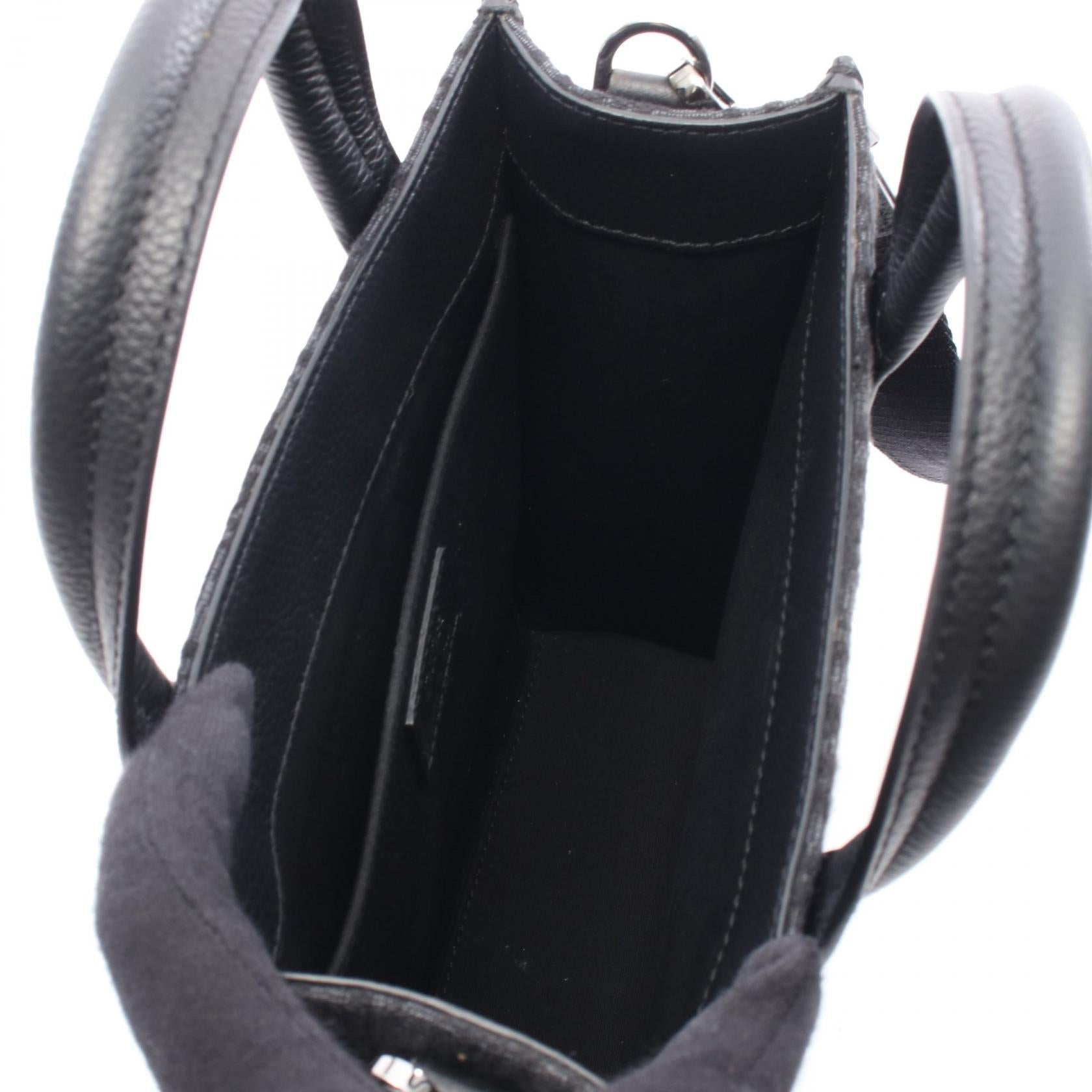 Dior Safari Oblique Canvas Leather Handbag
