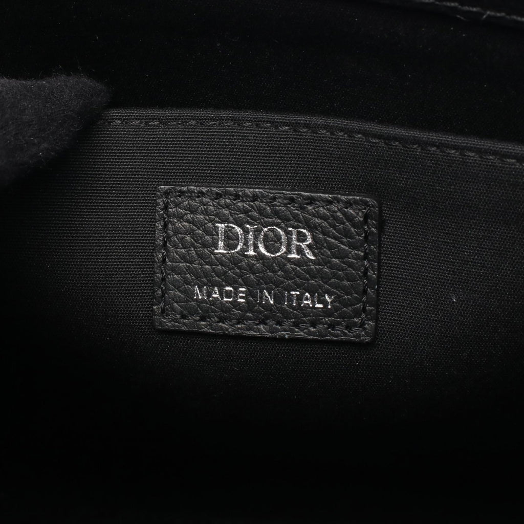 Dior Safari Oblique Canvas Leather Handbag