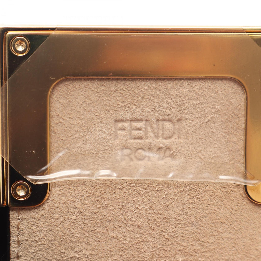 Fendi Croissant Leather Handbag