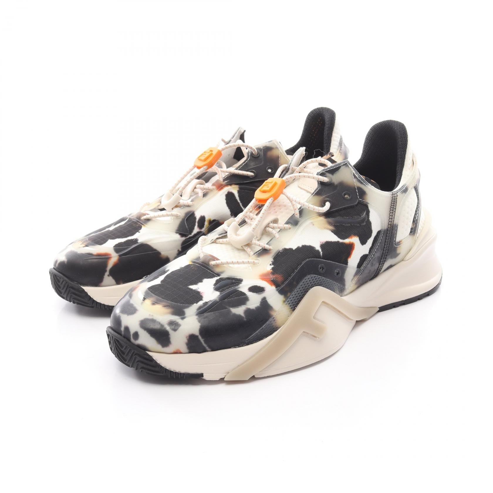 Fendi FLOW Fabric Rubber Sneakers