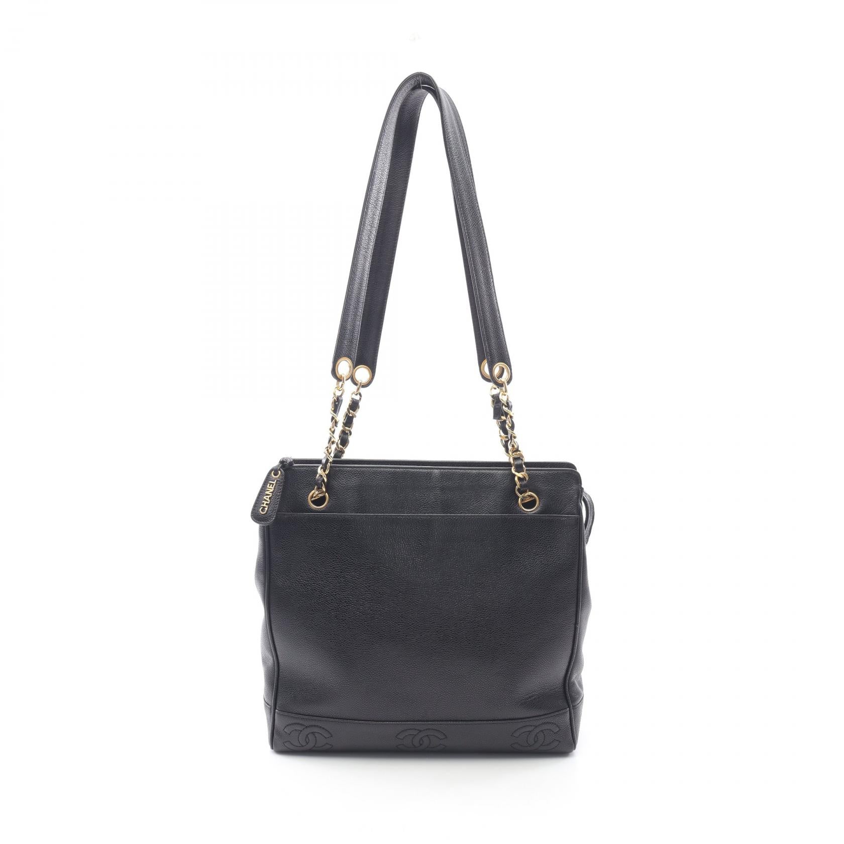 Chanel Triple Coco Calf Tote Bag