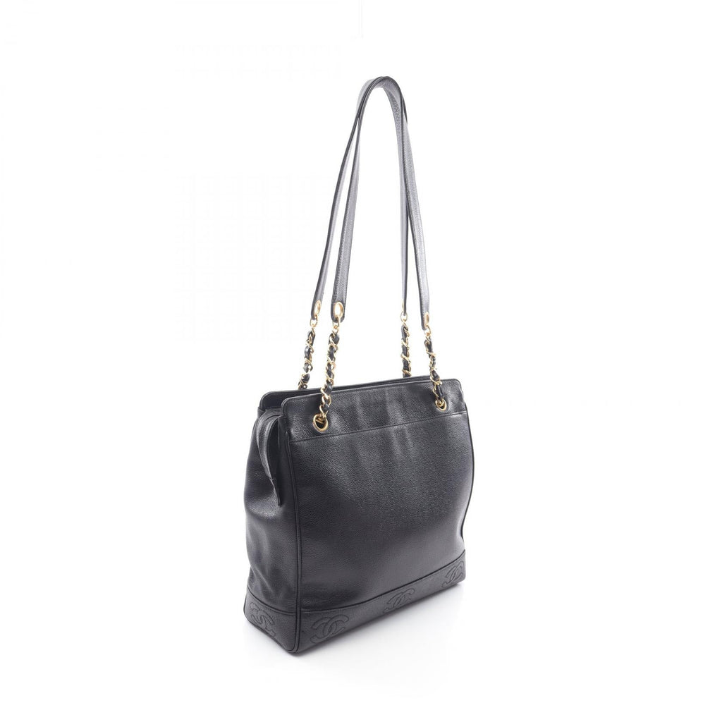 Chanel Triple Coco Calf Tote Bag