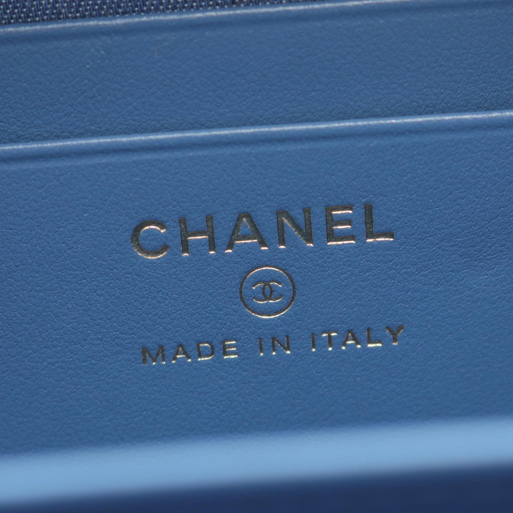Chanel Matelasse Denim Shoulder Bag