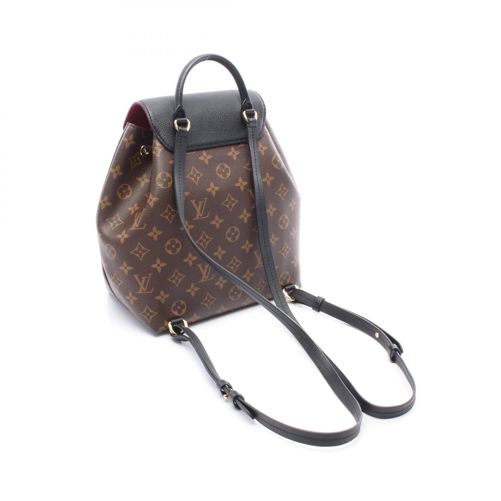 Louis Vuitton Montsouris NM PM Monogram Coated Canvas Backpack