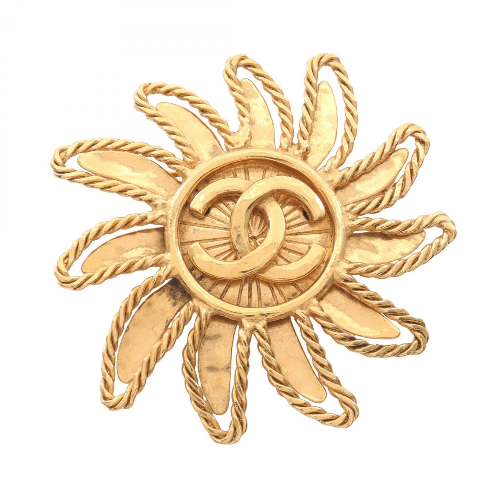Chanel Coco Mark Brooch Accessory