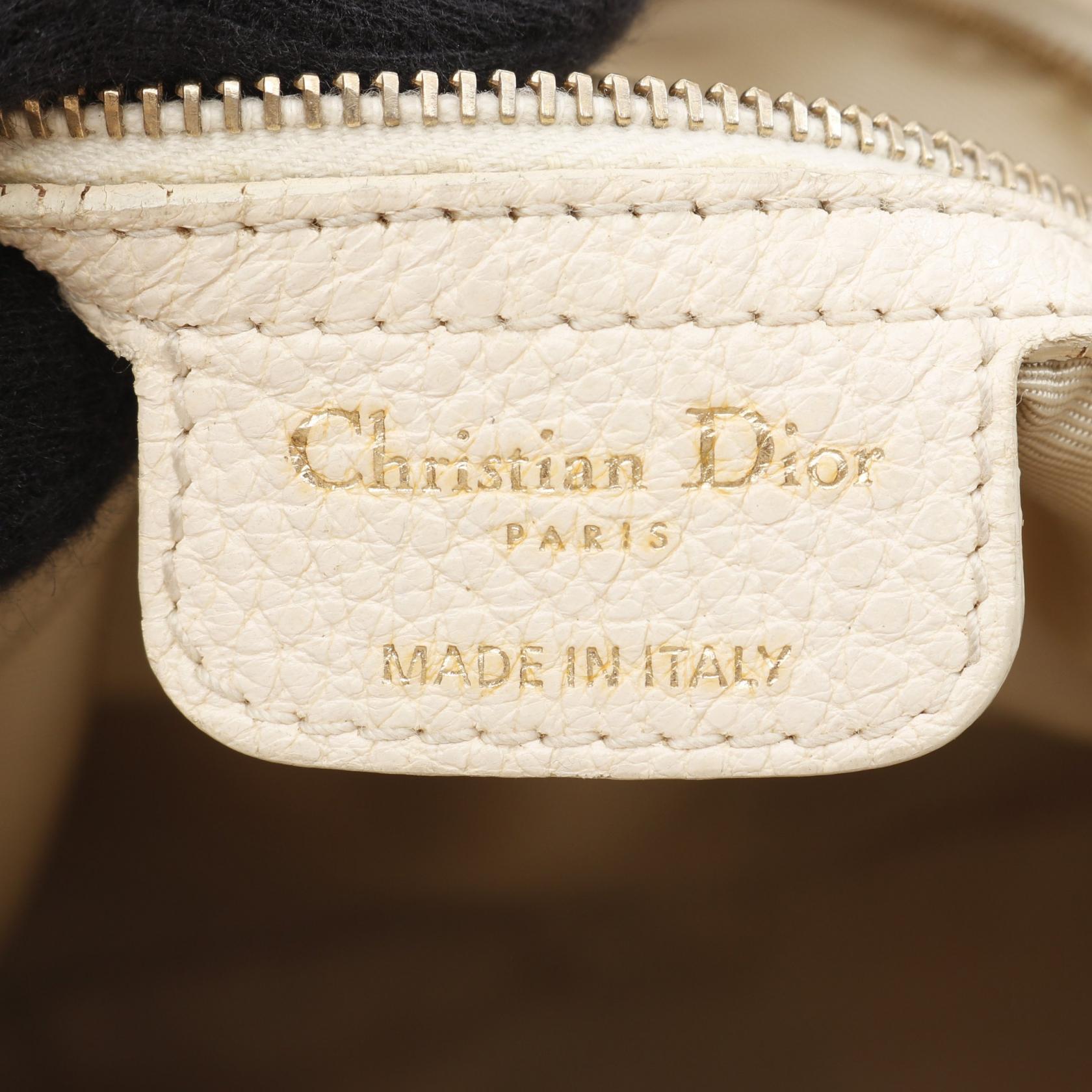 Christian Dior Cannage Leather Tote Bag