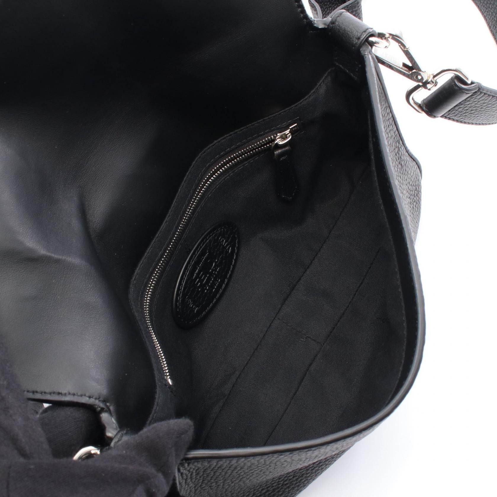 Fendi Mamma Baguette Leather Waist Bag