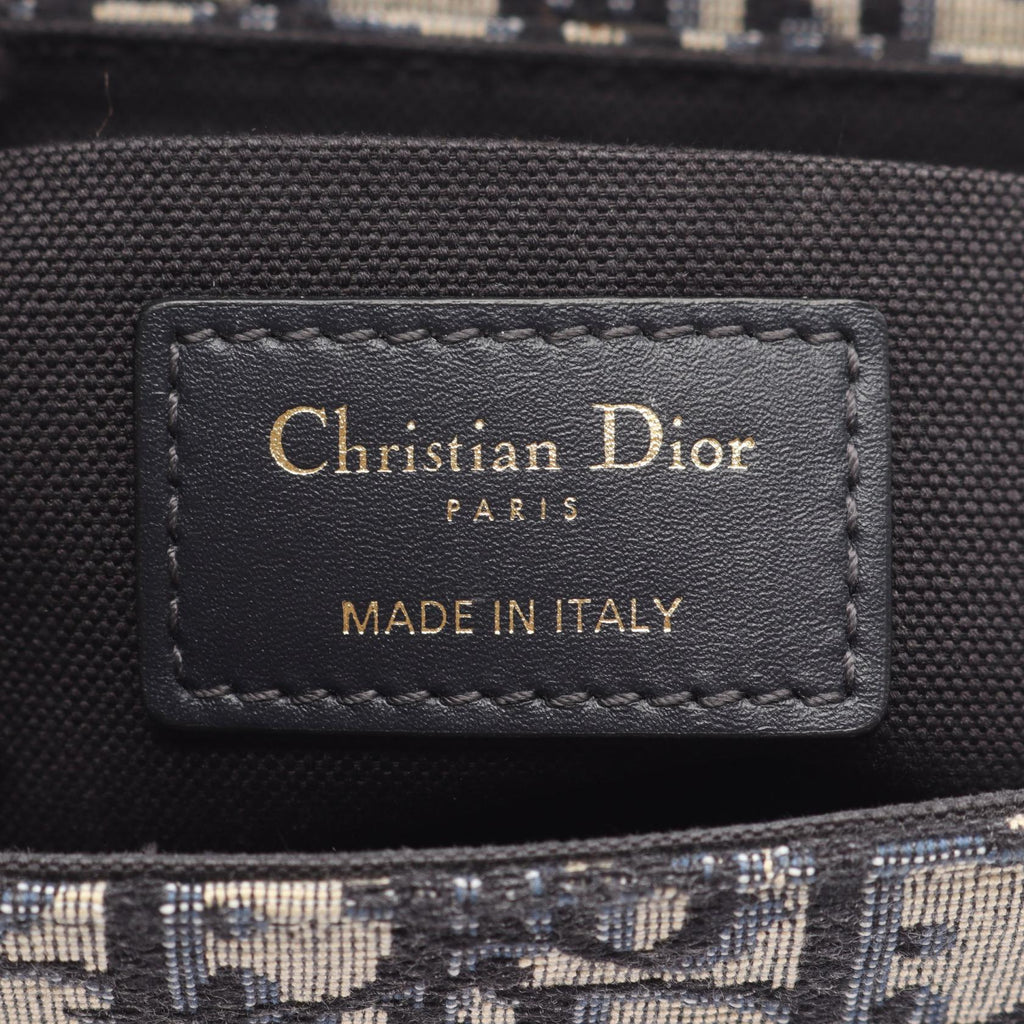 Dior 30 MONTAIGNE Oblique Canvas Leather Shoulder Bag