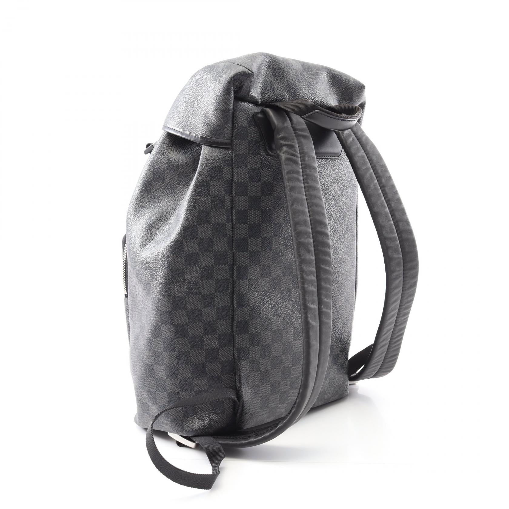 Louis Vuitton ZACK Damier Graphite Coated Canvas Backpack