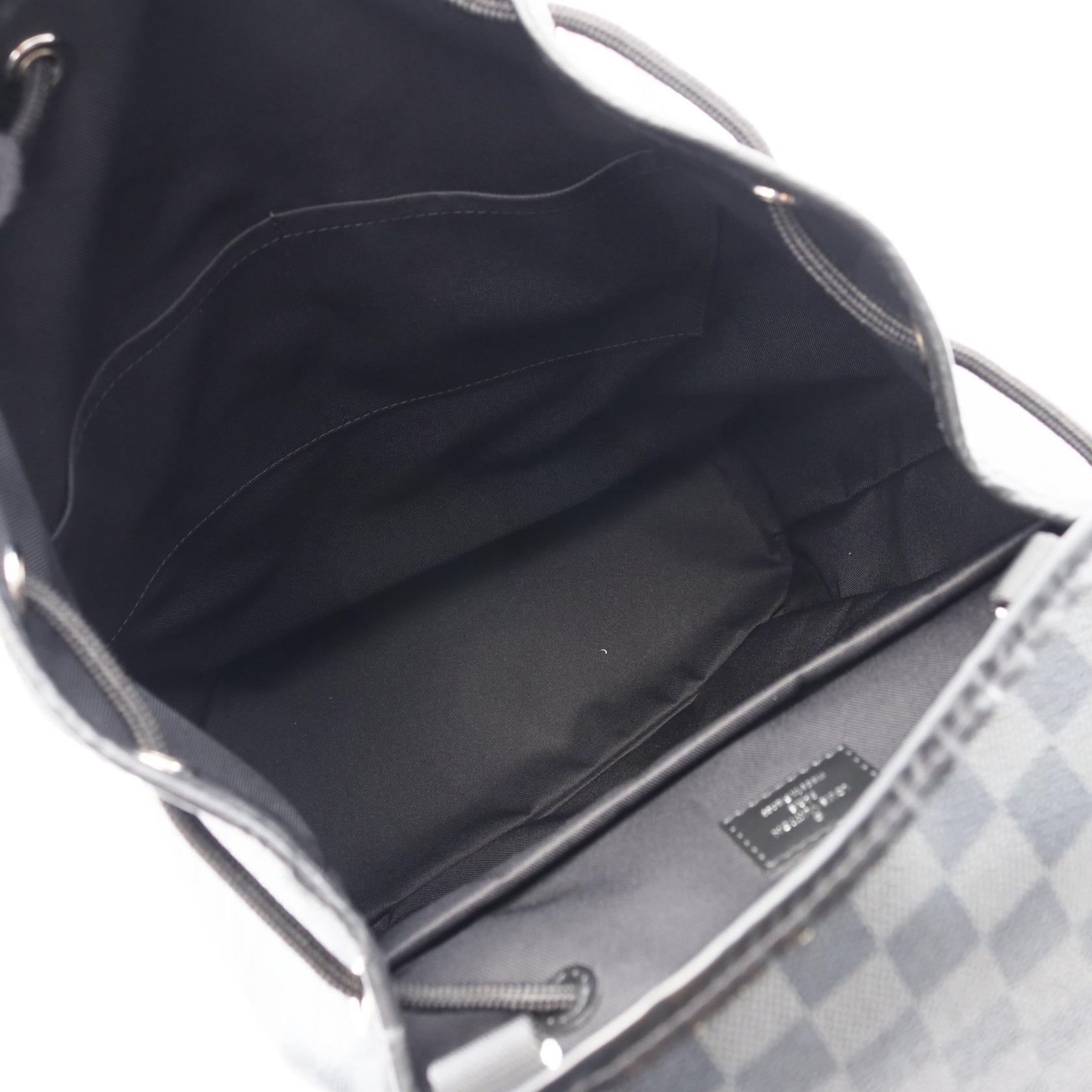 Louis Vuitton ZACK Damier Graphite Coated Canvas Backpack
