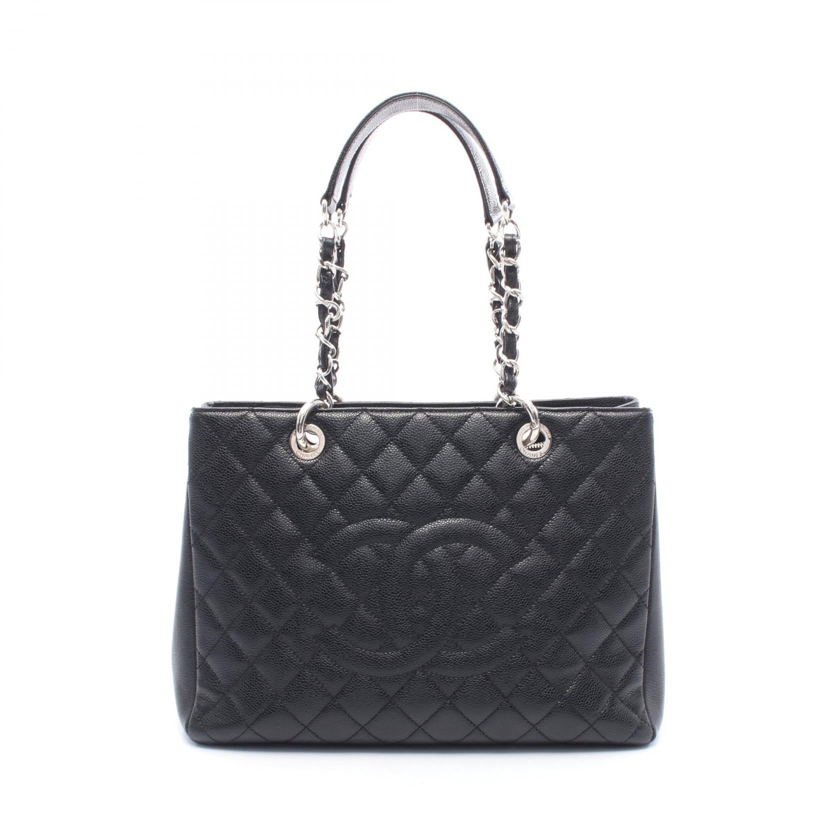Chanel Matelasse Grand Shopping Tote Calf Tote Bag