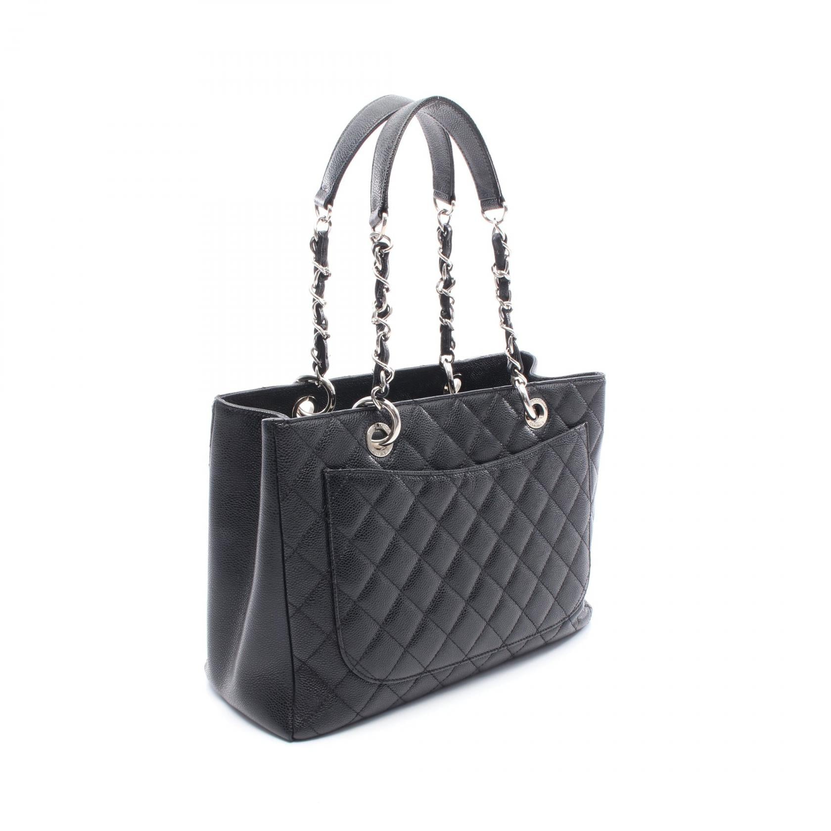 Chanel Matelasse Grand Shopping Tote Calf Tote Bag