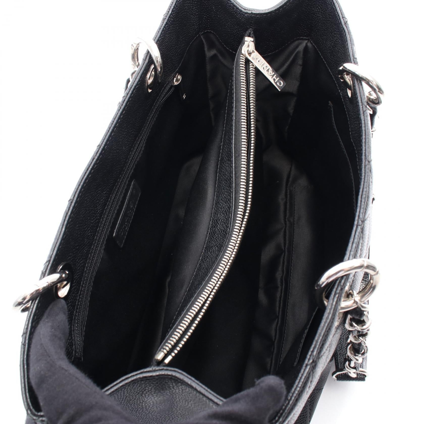 Chanel Matelasse Grand Shopping Tote Calf Tote Bag