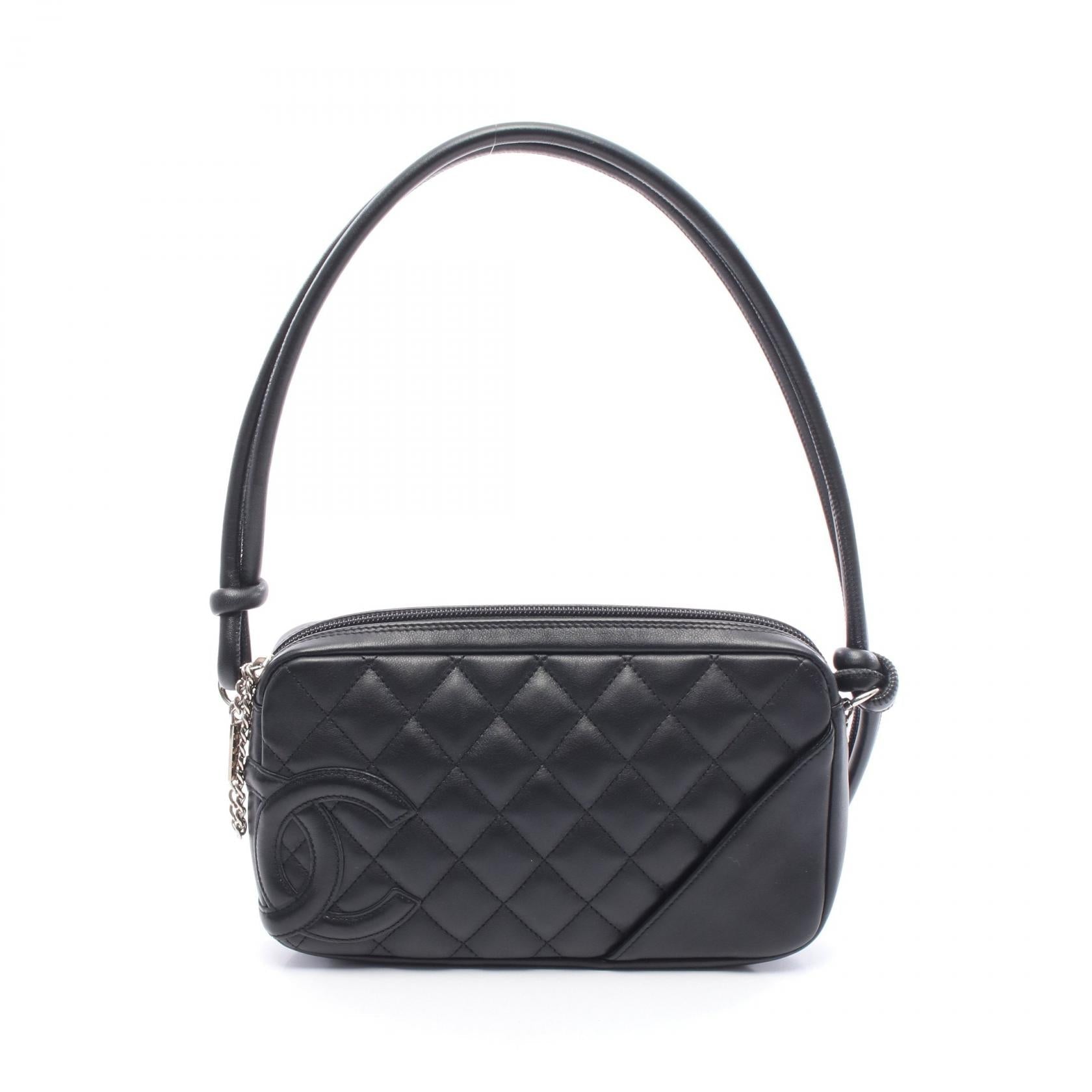 Chanel Cambon Line Leather Handbag