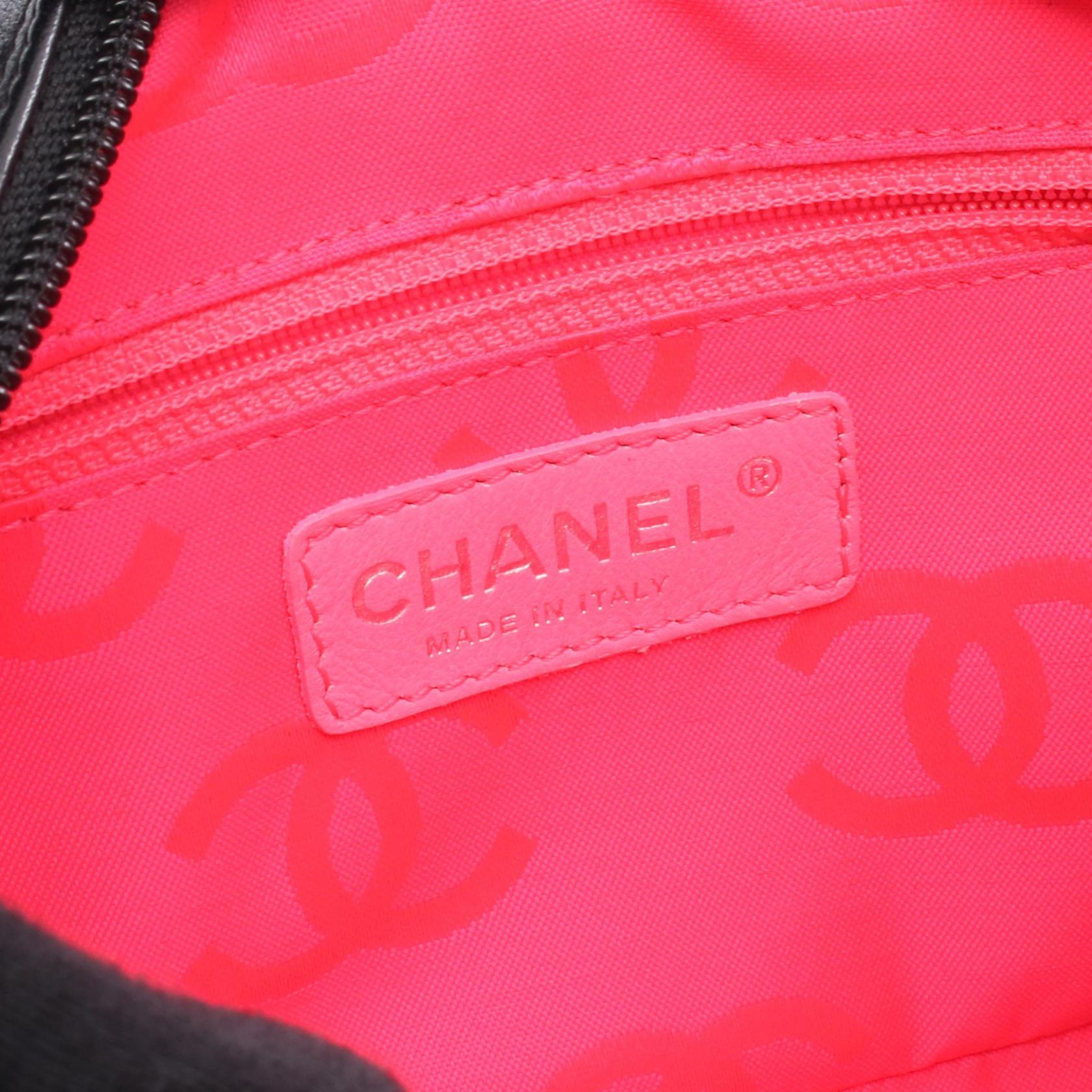 Chanel Cambon Line Leather Handbag