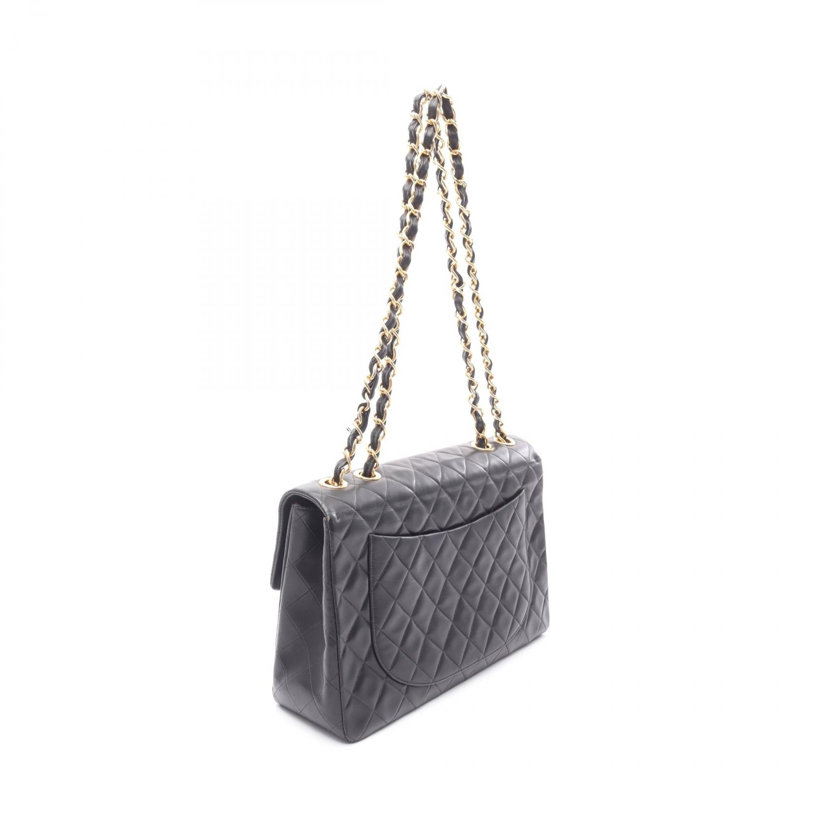 Chanel Deauville Lambskin Shoulder Bag