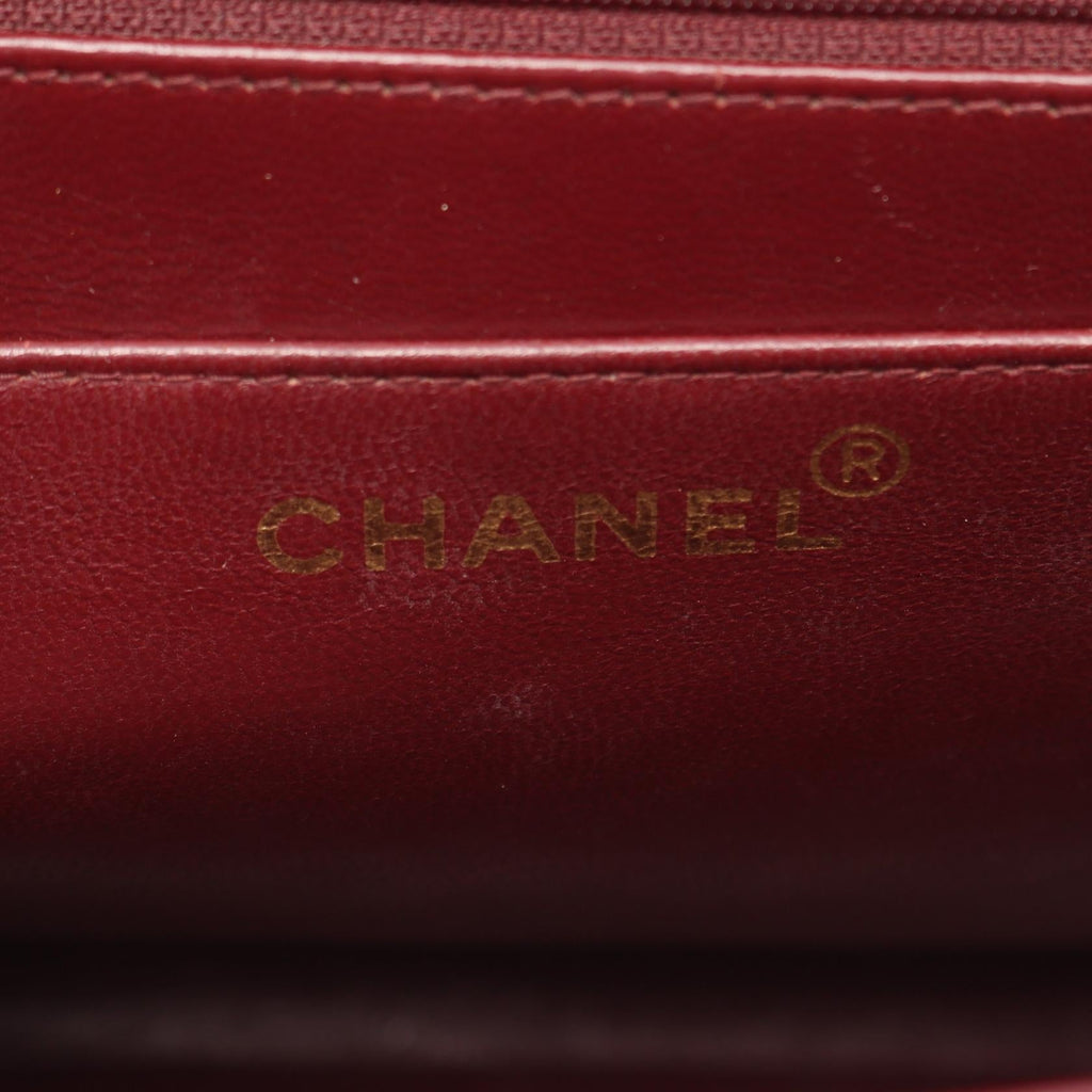 Chanel Deauville Lambskin Shoulder Bag