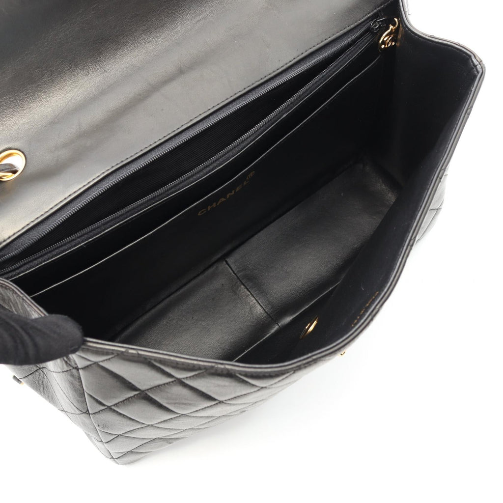 Chanel Deauville Lambskin Shoulder Bag