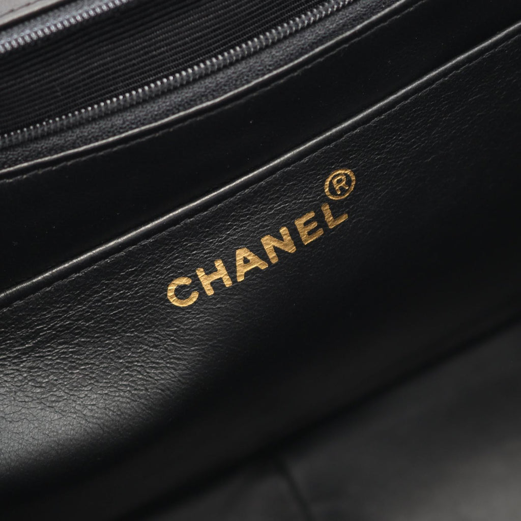 Chanel Deauville Lambskin Shoulder Bag