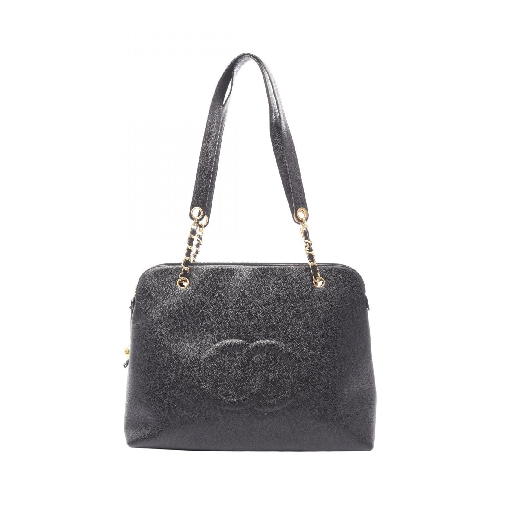 Chanel Deauville Calfskin Tote Bag