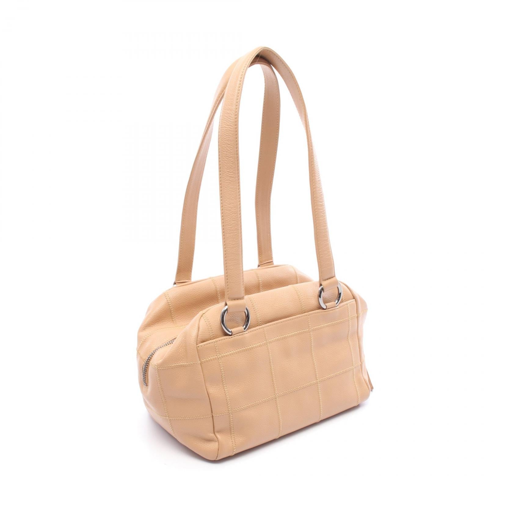 Chanel Choco Bar Calf Shoulder Bag