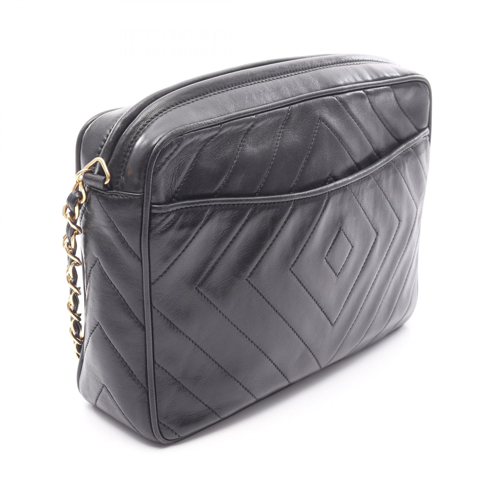 Chanel Coco Mark Lambskin Shoulder Bag