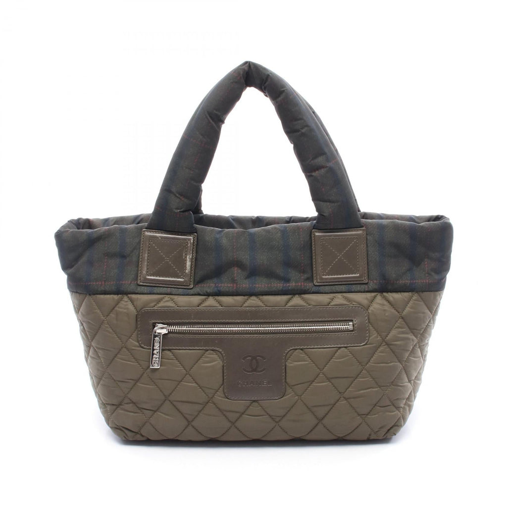 Chanel Coco Cocoon Nylon Leather Tote Bag