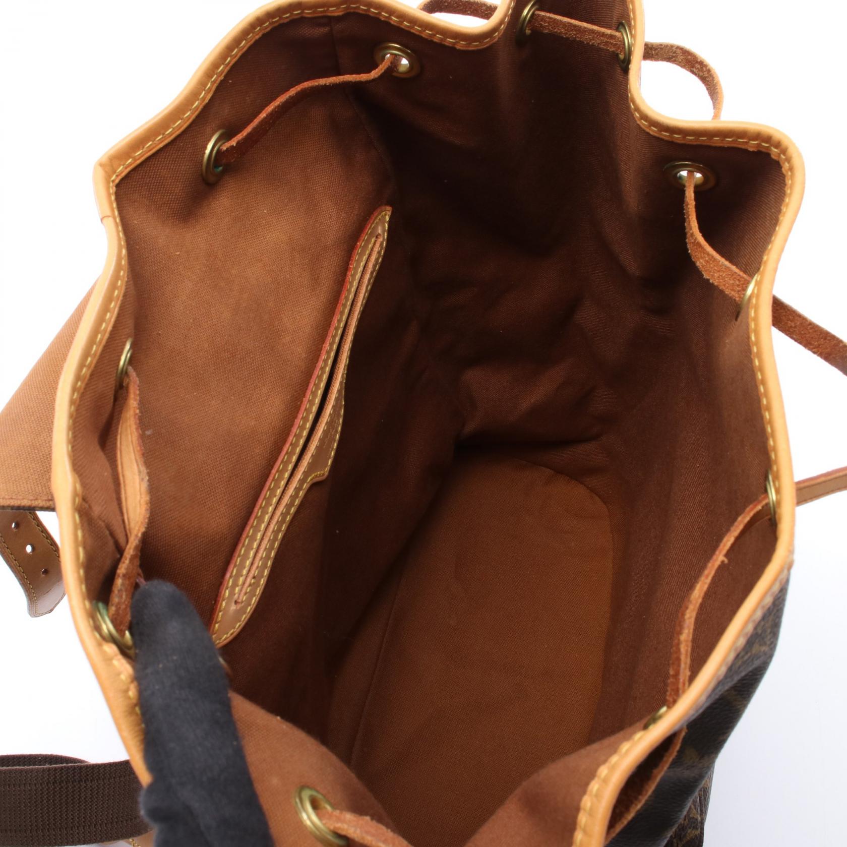 Louis Vuitton Monogram Coated Canvas Backpack