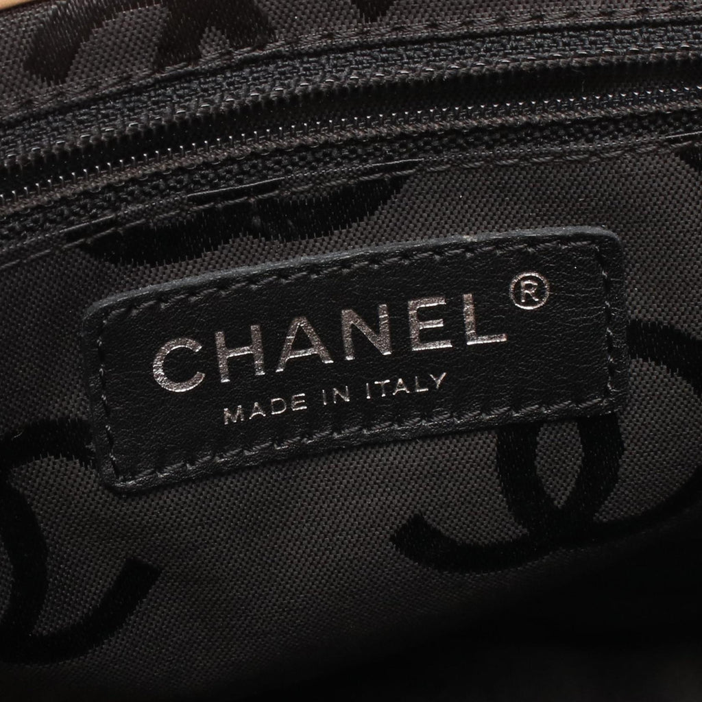 Chanel Cambon Line Small Tote Bag Leather Bag