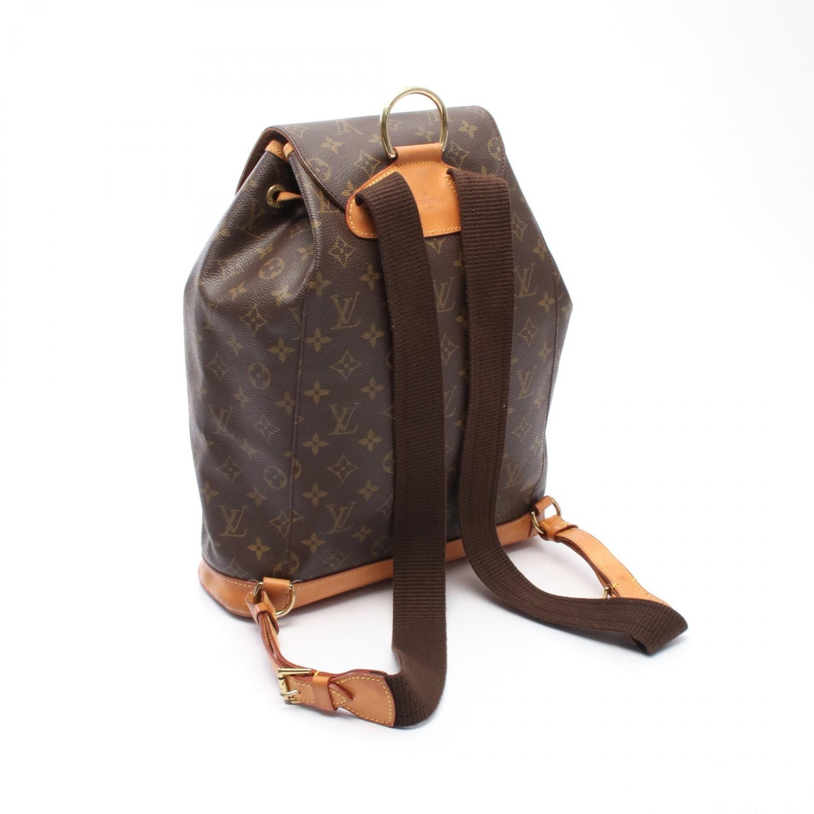 Louis Vuitton Monogram Coated Canvas Backpack
