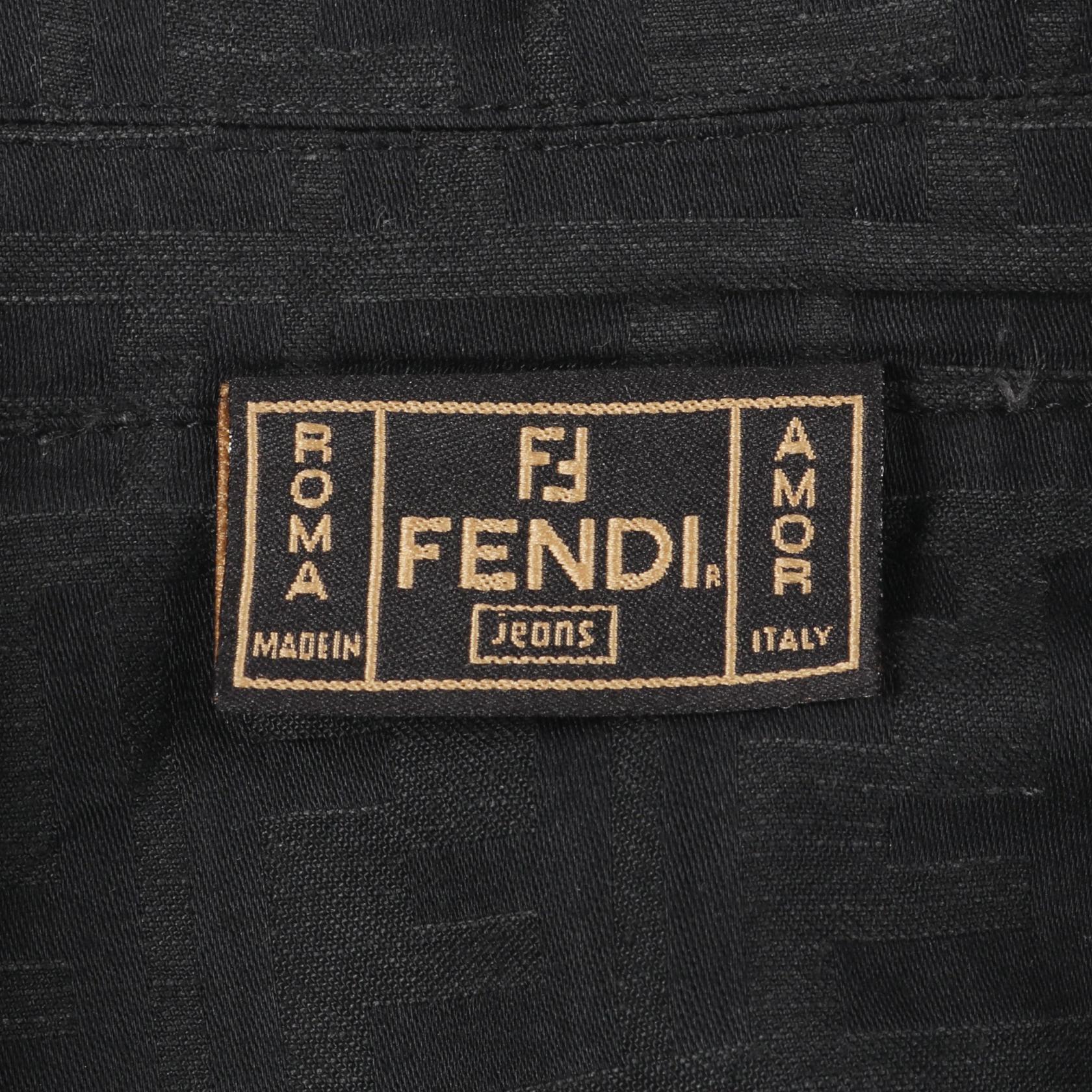 Fendi Zucca Nylon Cotton Outerwear