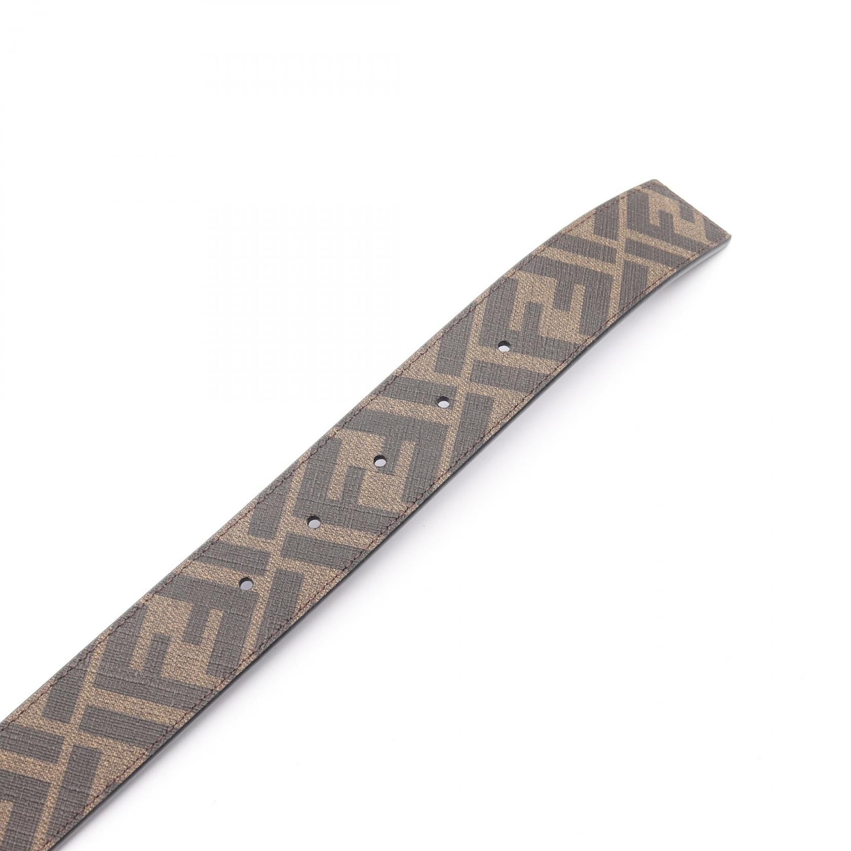 Fendi FF Logo Leather Belt