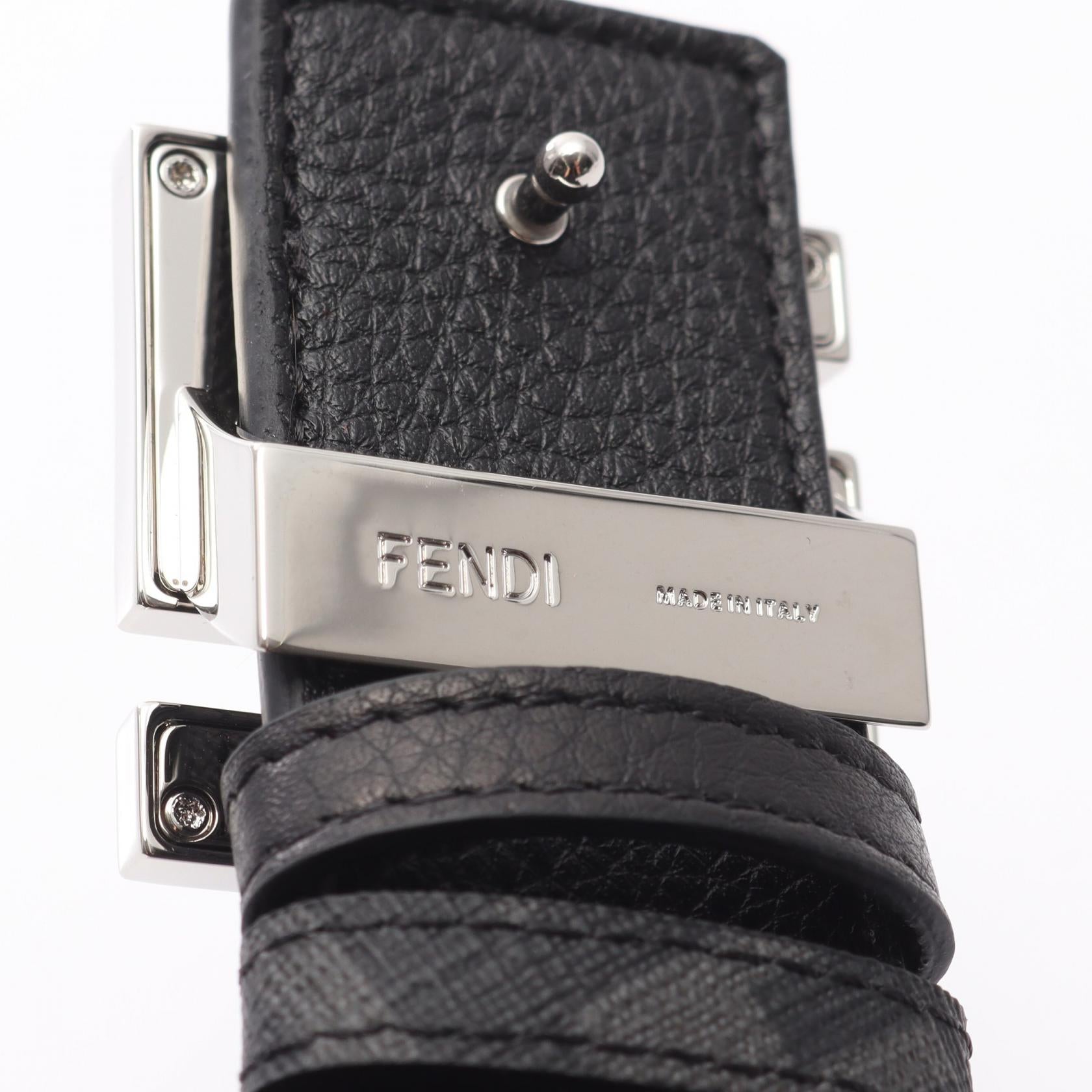 Fendi FF Square Leather Belt