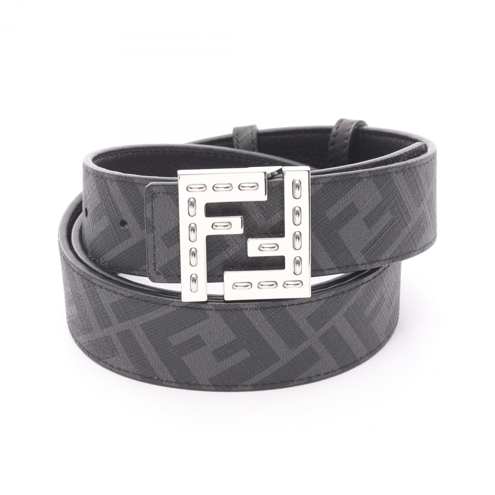 Fendi FF Square Leather Belt