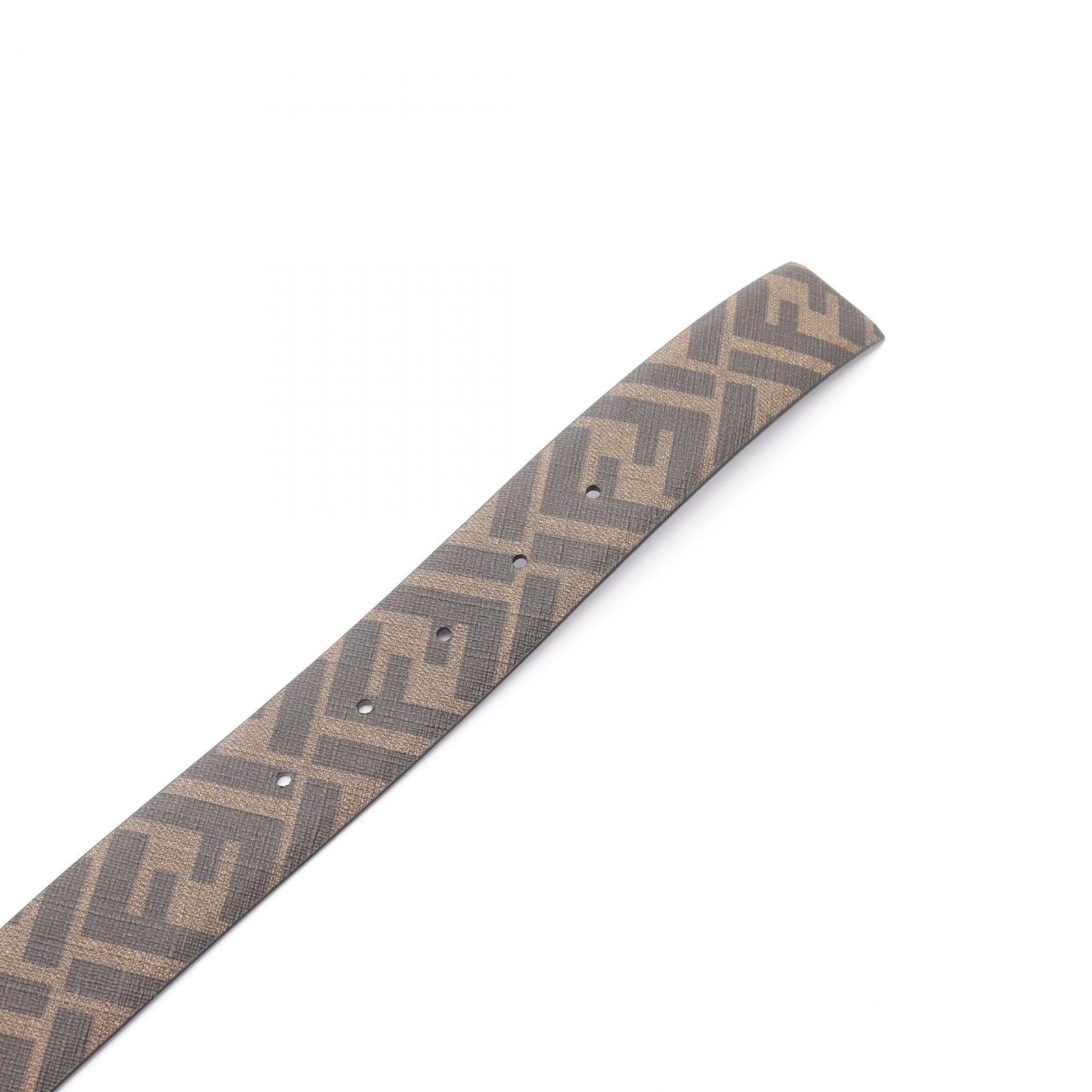 Fendi FF Logo Leather Belt