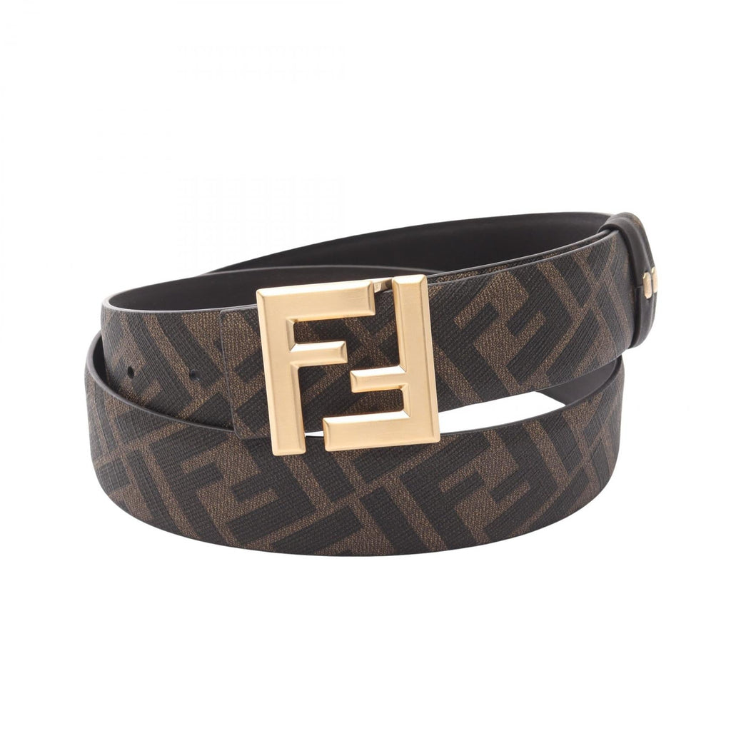 Fendi FF Logo Leather Belt