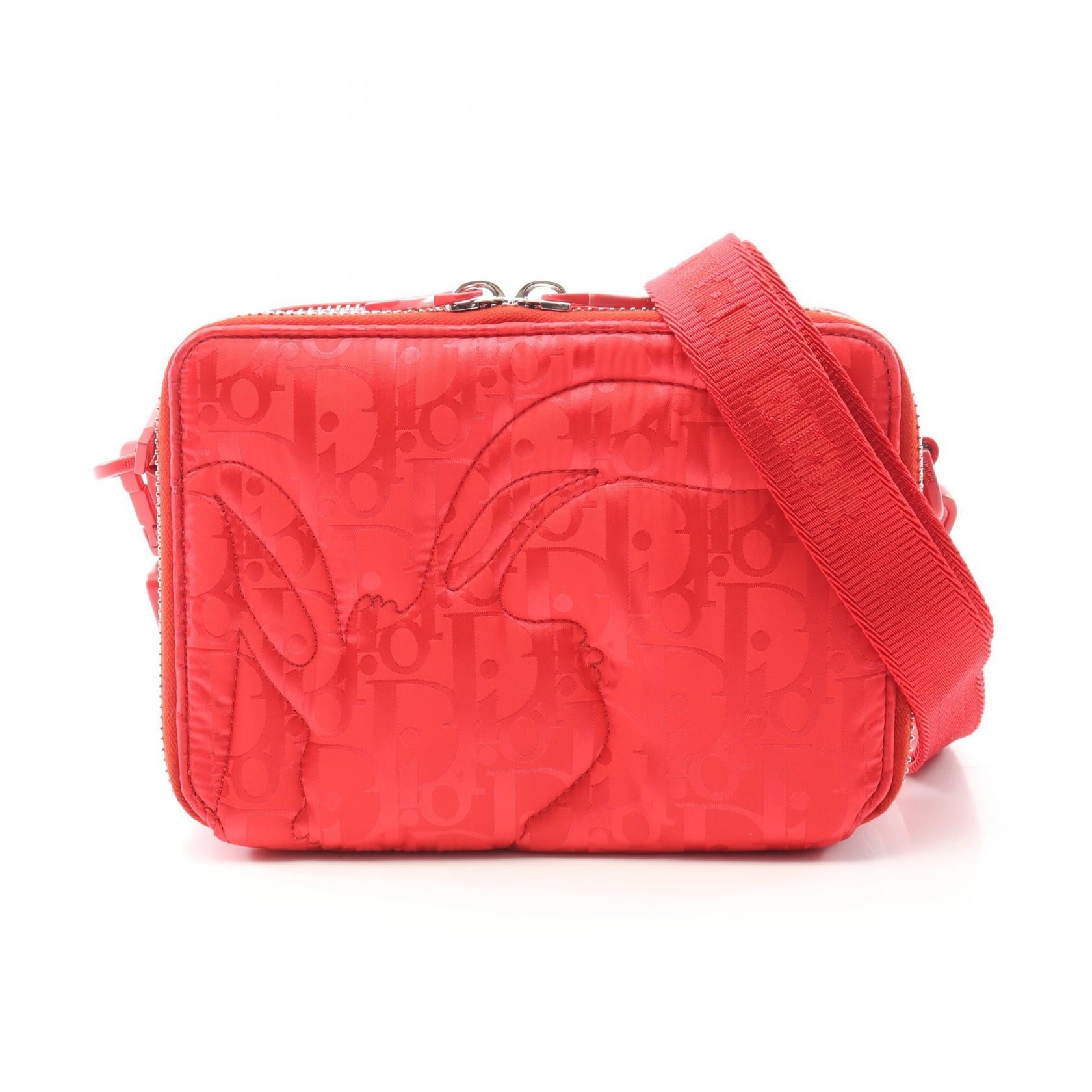 Dior ChristianDior × ERL Mirage Nylon Leather Shoulder Bag