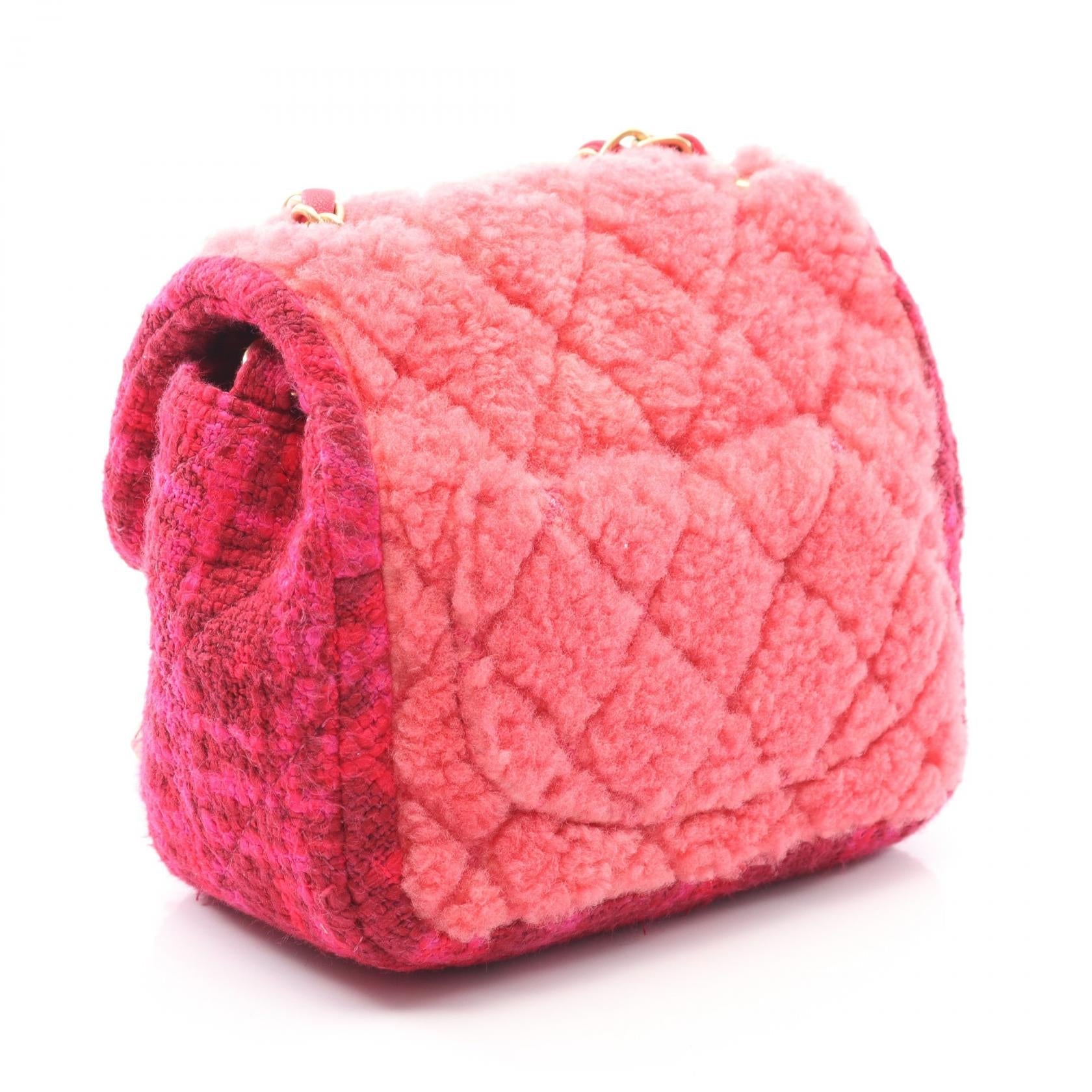 Chanel Mini Matelasse Fabric Shoulder Bag