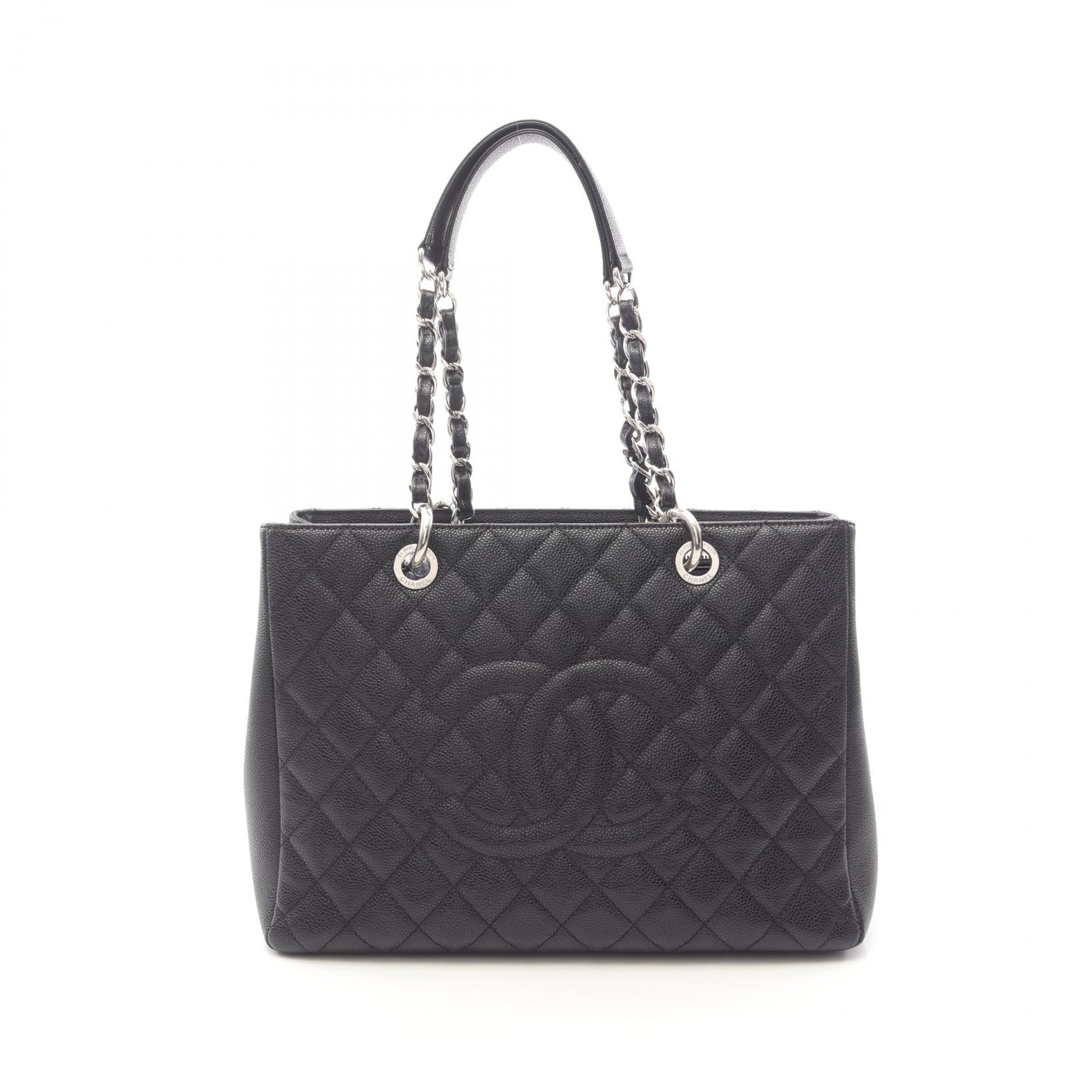 Chanel Matelasse Grand Shopping Tote Calf Tote Bag