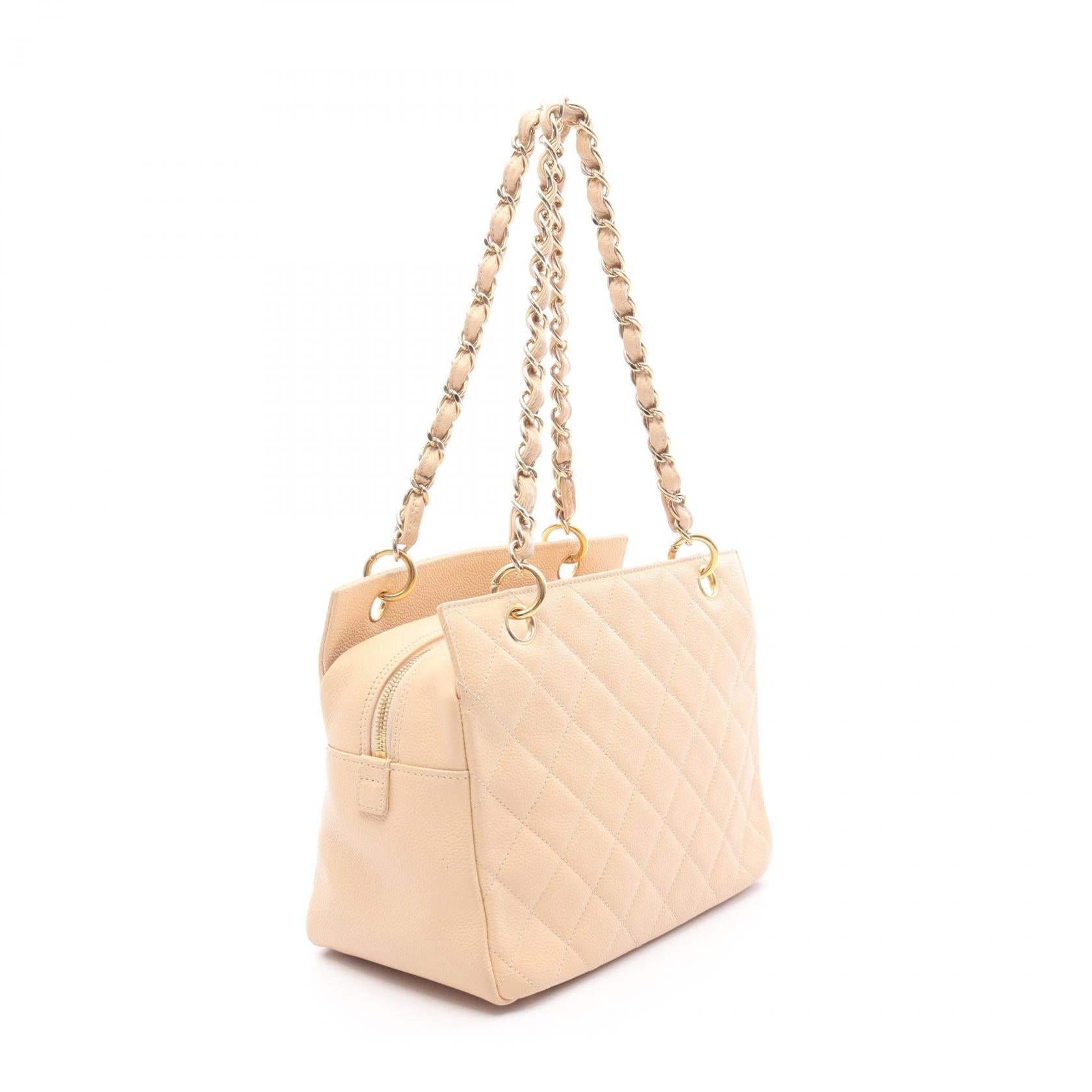 Chanel Matelassé De Coco Mark Calf Shoulder Bag