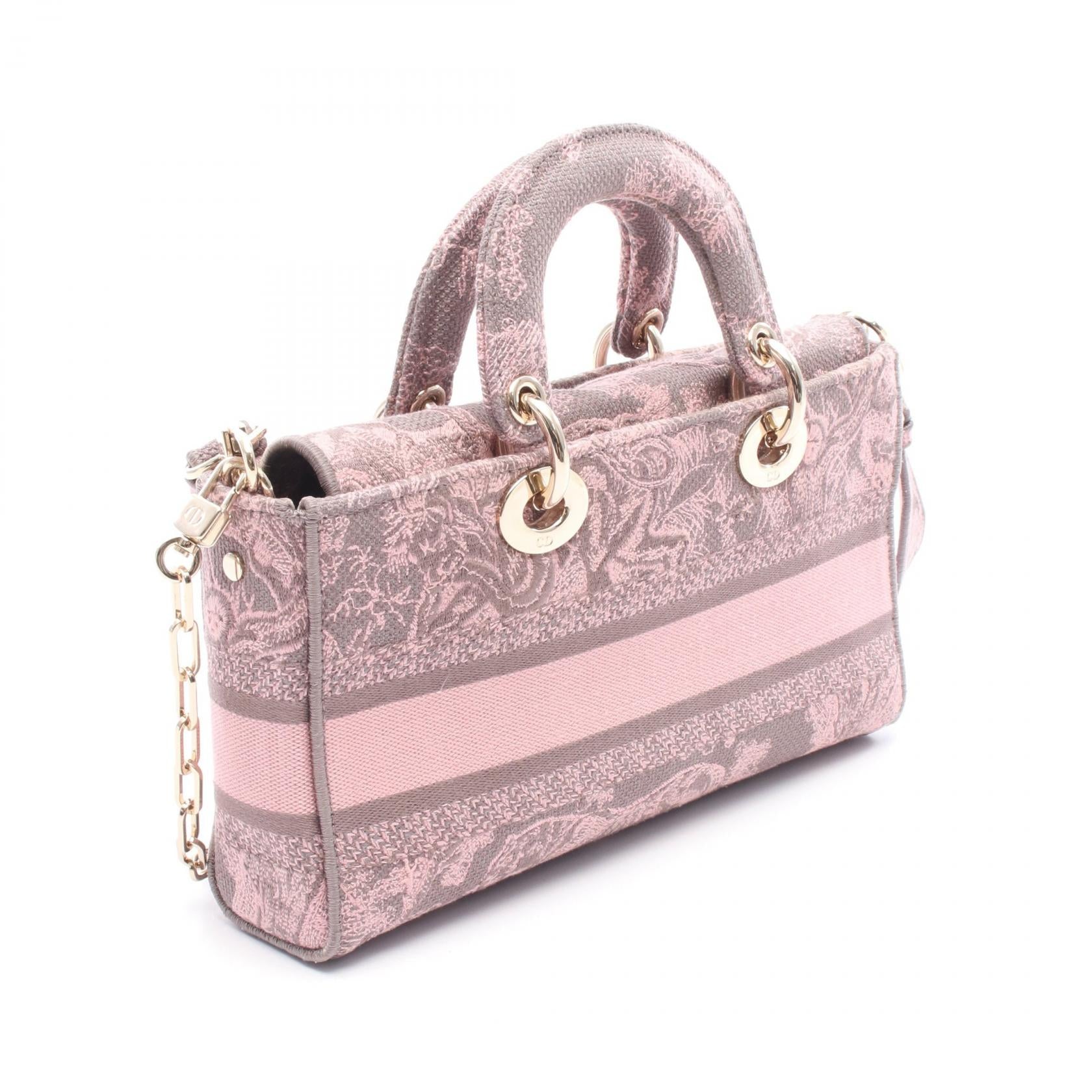 Dior LADY D-JOY Canvas Handbag