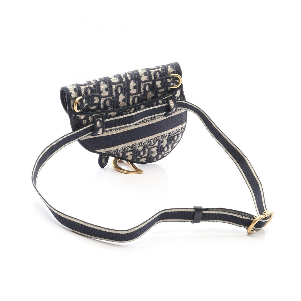 Dior Saddle Bag Canvas Waist Bag