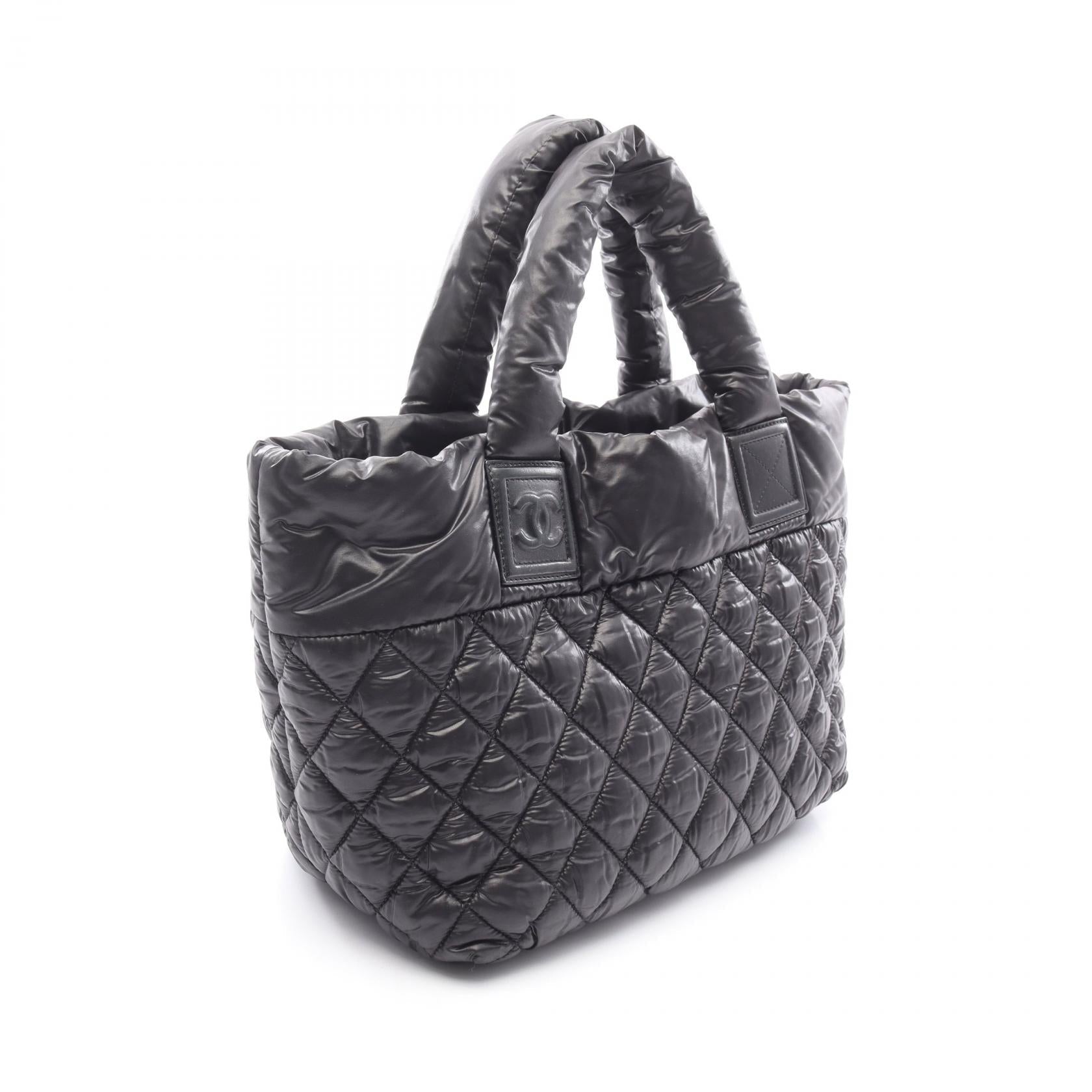 Chanel Coco Cocoon Nylon Leather Tote Bag