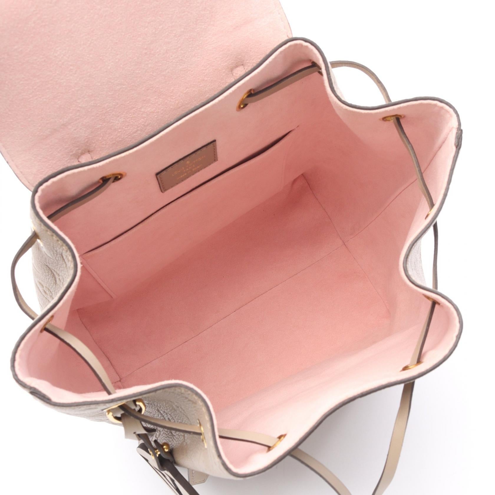 Louis Vuitton Montsouris PM Monogram Empreinte Backpack