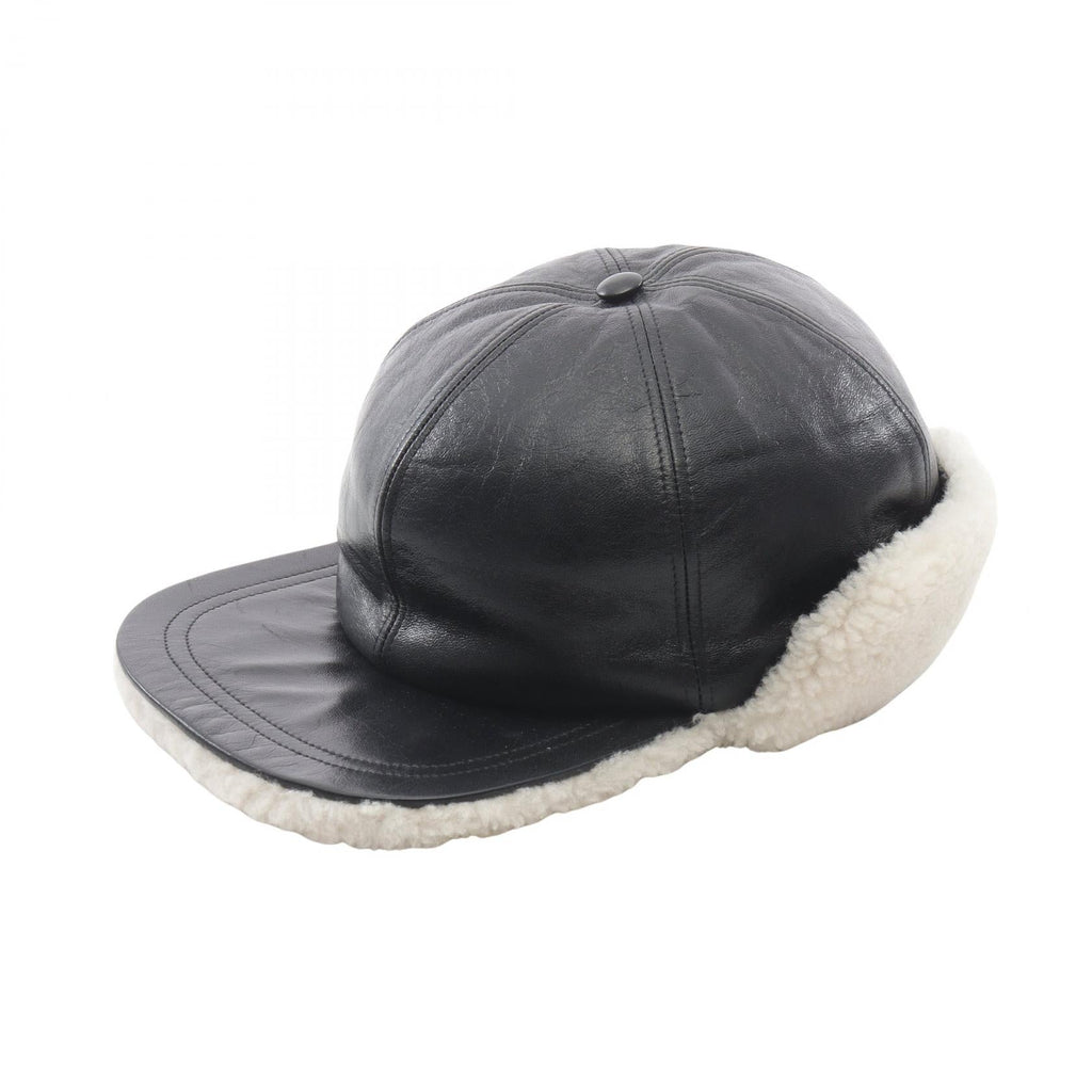 Dior 15ORG919A70190057 Shearling Leather Cap