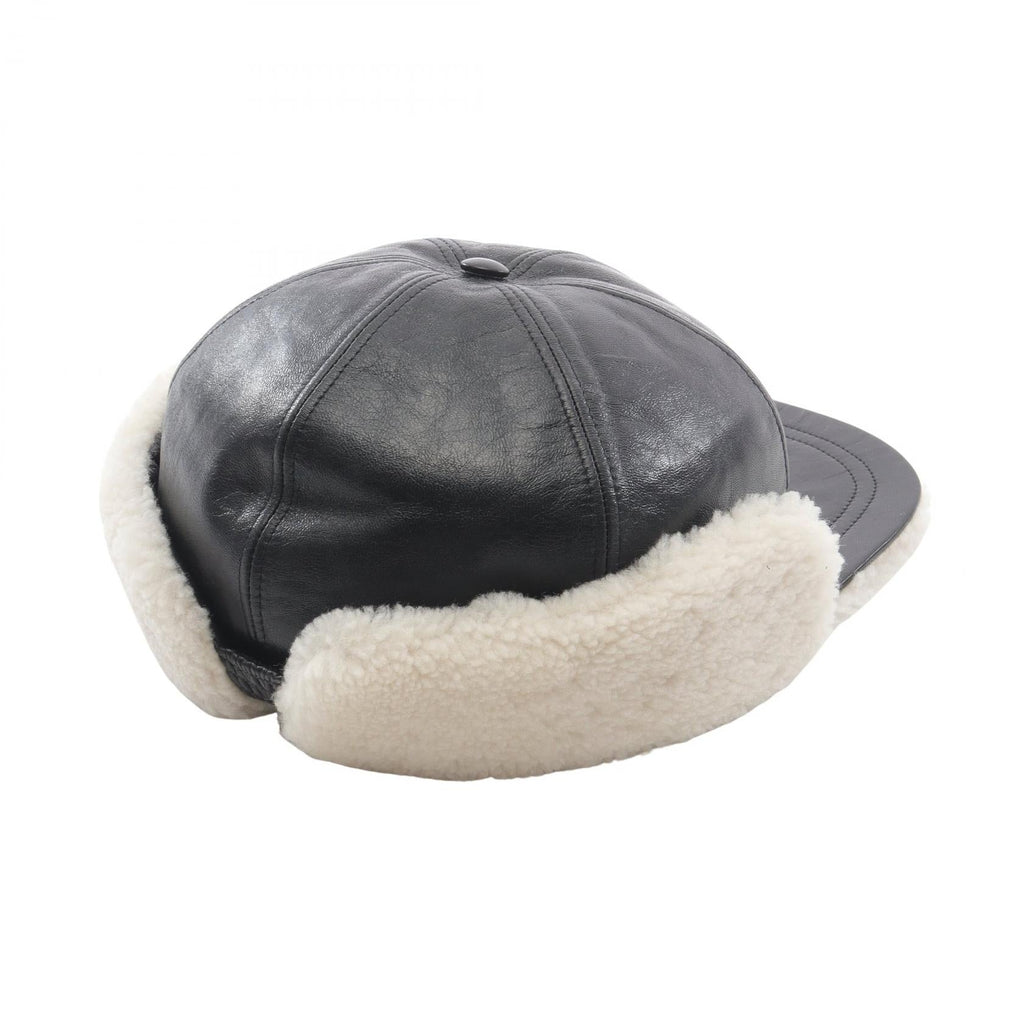 Dior 15ORG919A70190057 Shearling Leather Cap