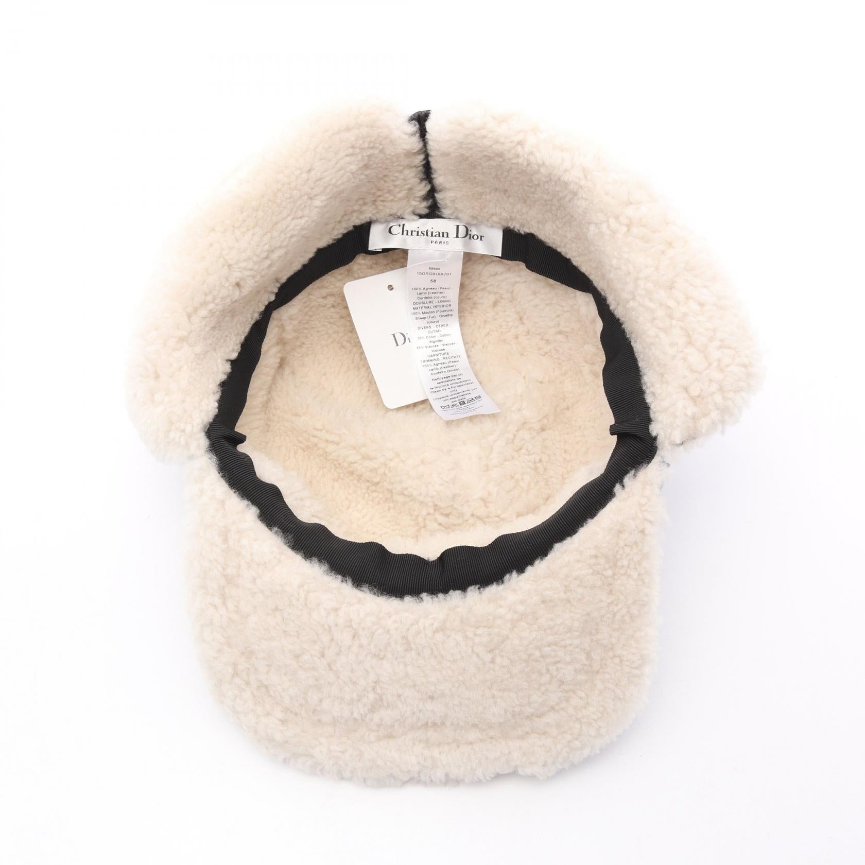 Dior ORIGIN Sheepskin Cap