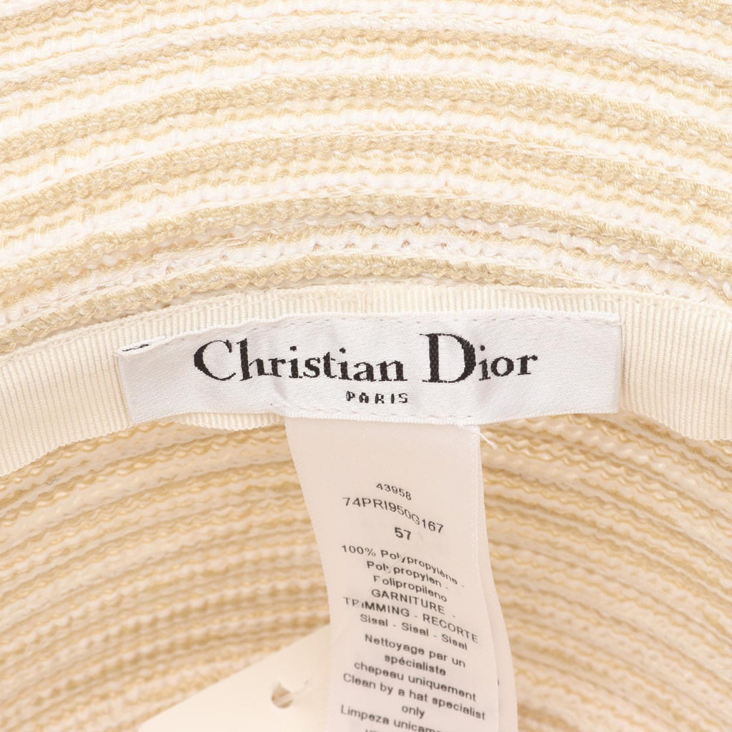Dior PRINCESS BAR Polypropylene Hat